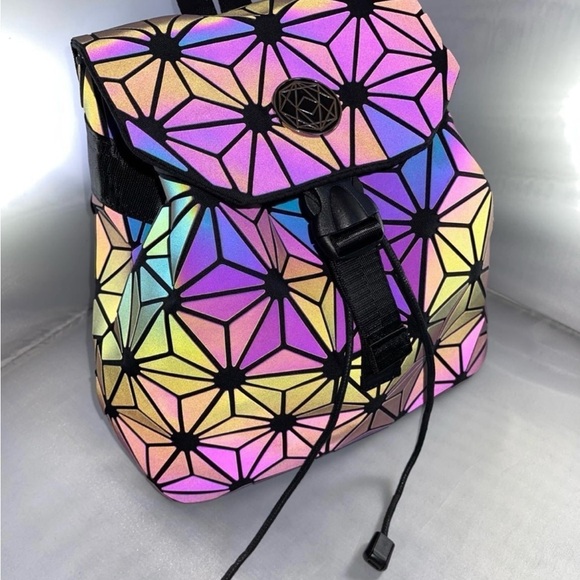 Multicolor Reflective Backpack - Picture 4 of 9
